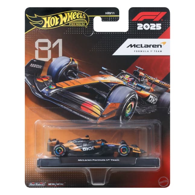 Hot Wheels F1 Mclaren Team Driver 1